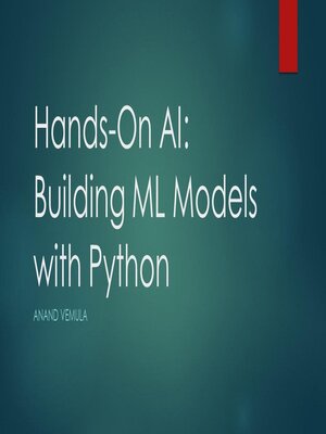 cover image of Hands-On AI